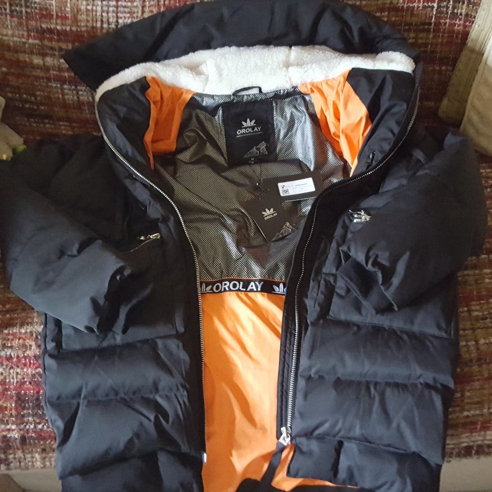 Pre-Owned-NWT Orolay Women Jacket  M black